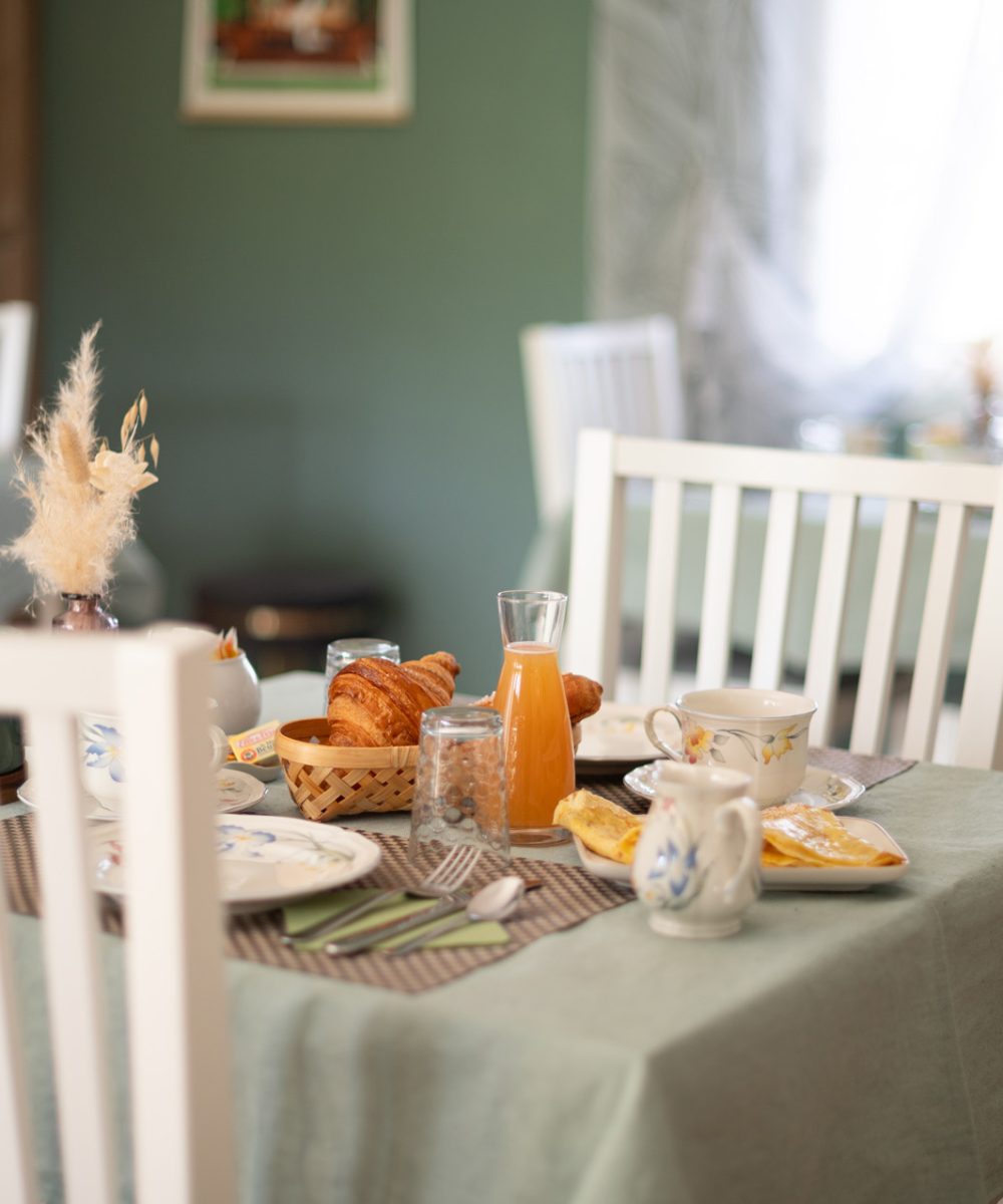 petit dejeuner chambres dhotes milandes castelnaud 31